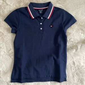 Girl’s Tommy Hilfiger Polo. Size Medium 8/10. Color Navy.
